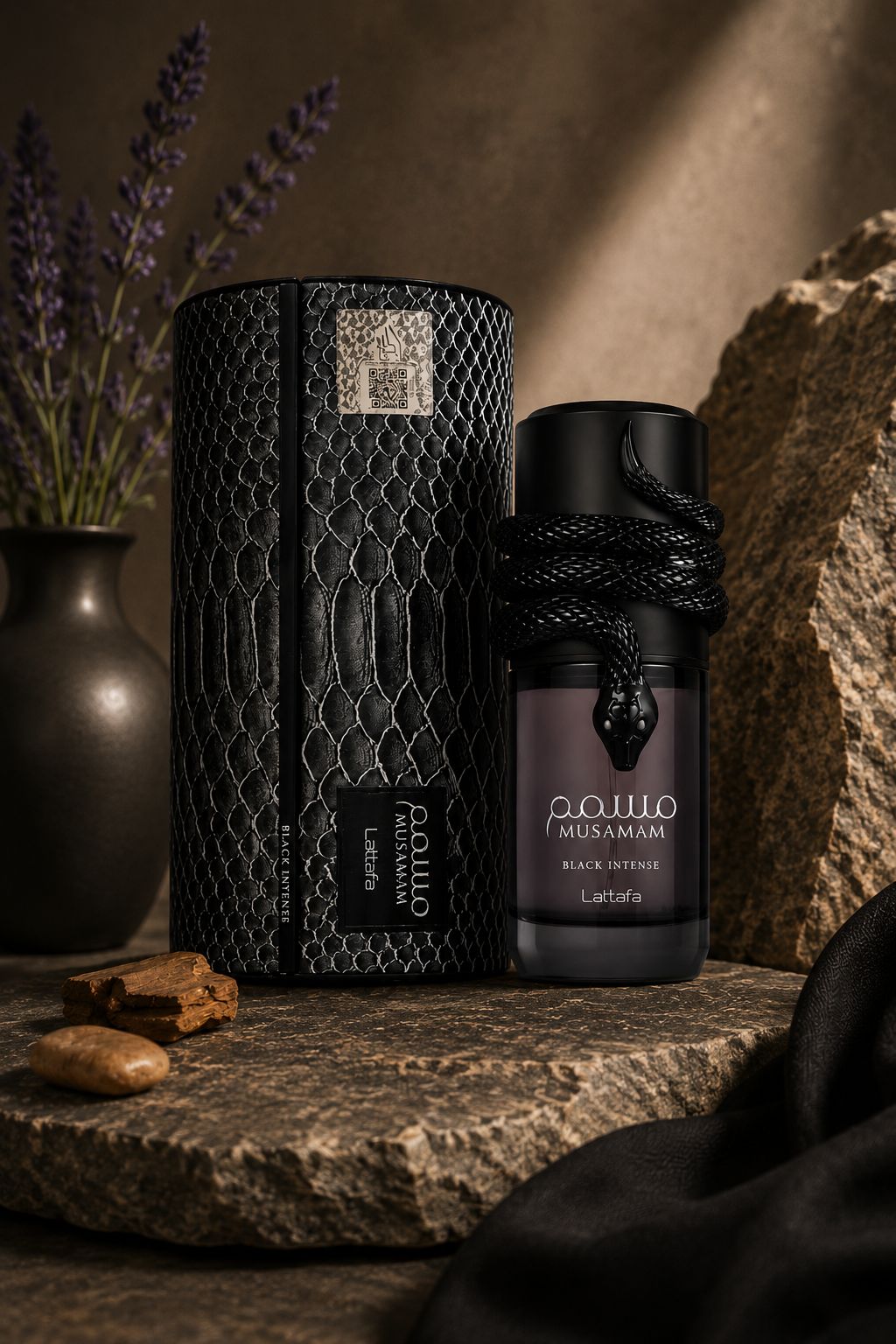 Musaman Black Intense + Perfumero Gratis