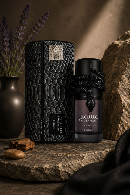 Musaman Black Intense + Perfumero Gratis