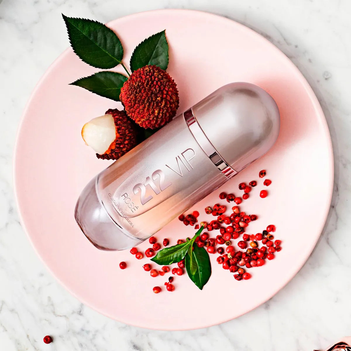 Carolina Herrera 212 VIP Rose + Perfumero Gratis